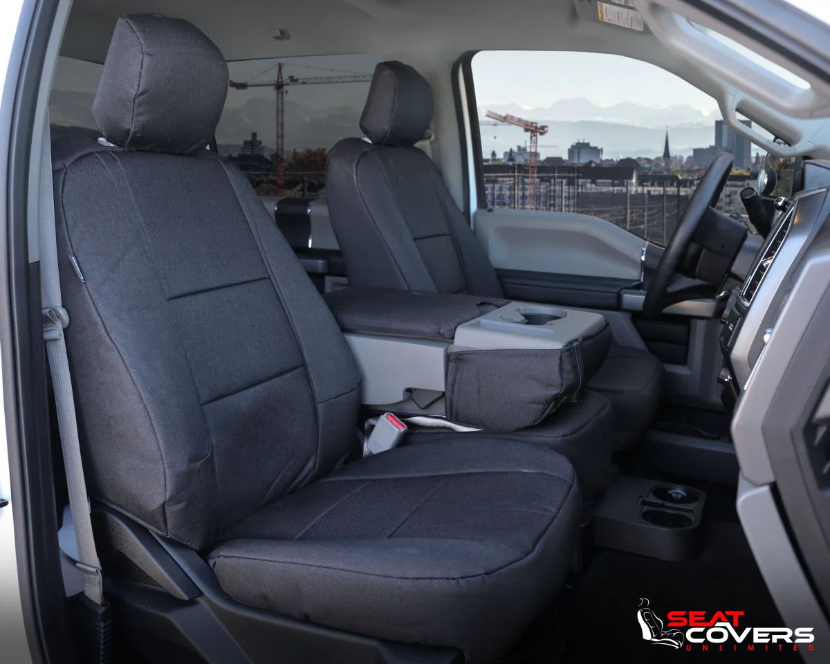 Two Tone Canvas Custom Seat Covers - Image 11