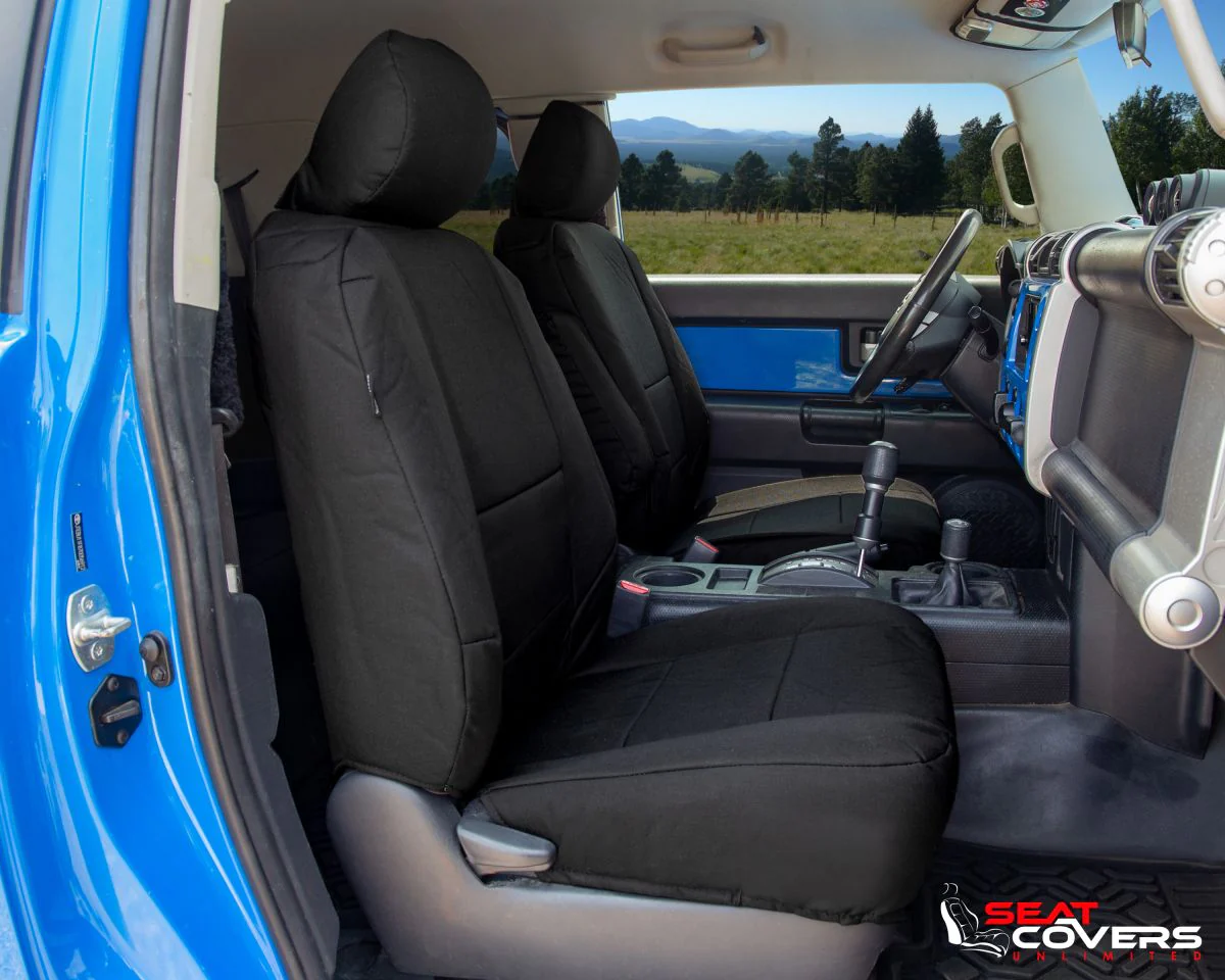 Two Tone Canvas Custom Seat Covers - Image 15