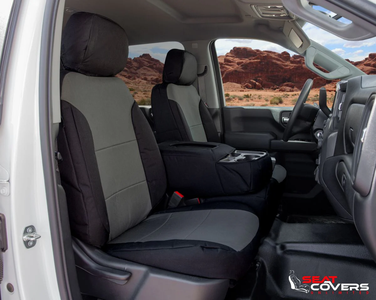 Two Tone Canvas Custom Seat Covers - Image 19