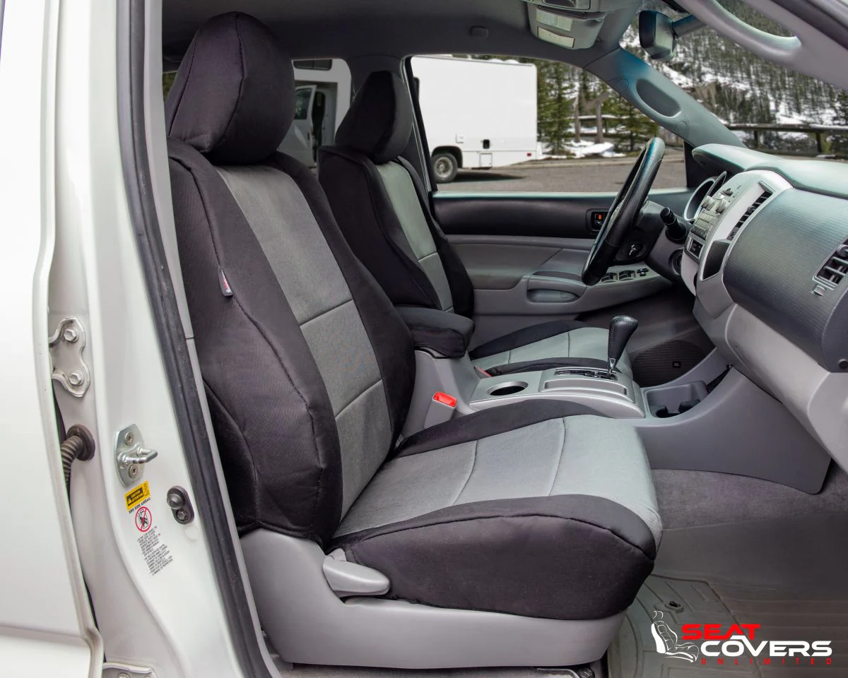 Two Tone Canvas Custom Seat Covers - Image 24