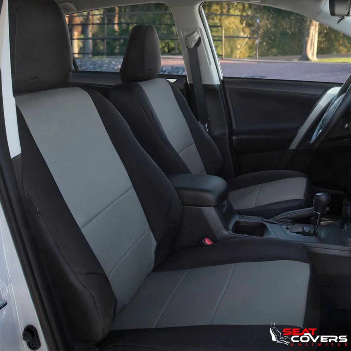 Two Tone Canvas Custom Seat Covers - Image 25