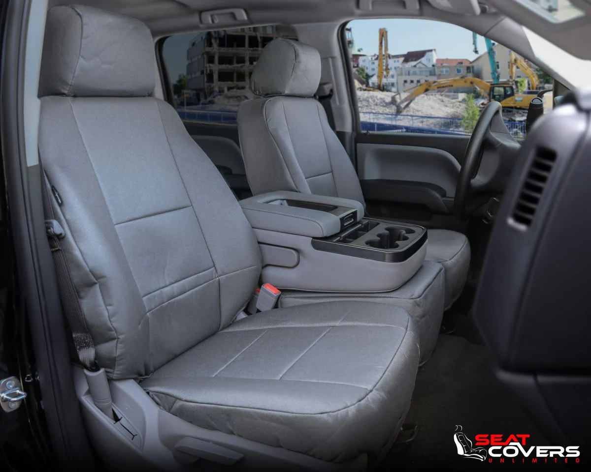 Two Tone Canvas Custom Seat Covers - Image 34