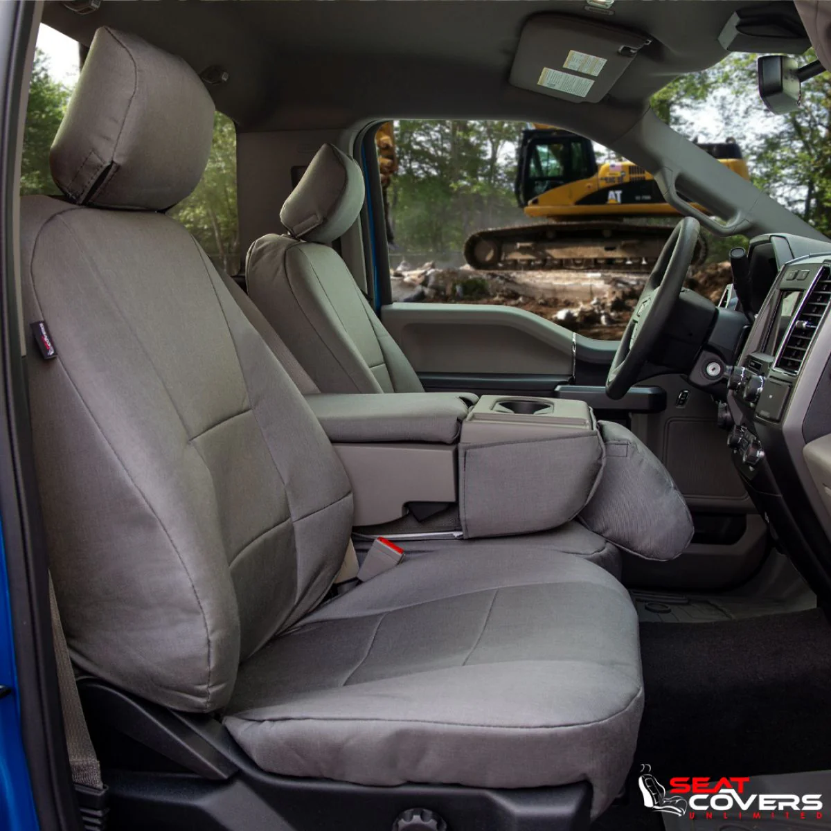 Two Tone Canvas Custom Seat Covers - Image 38