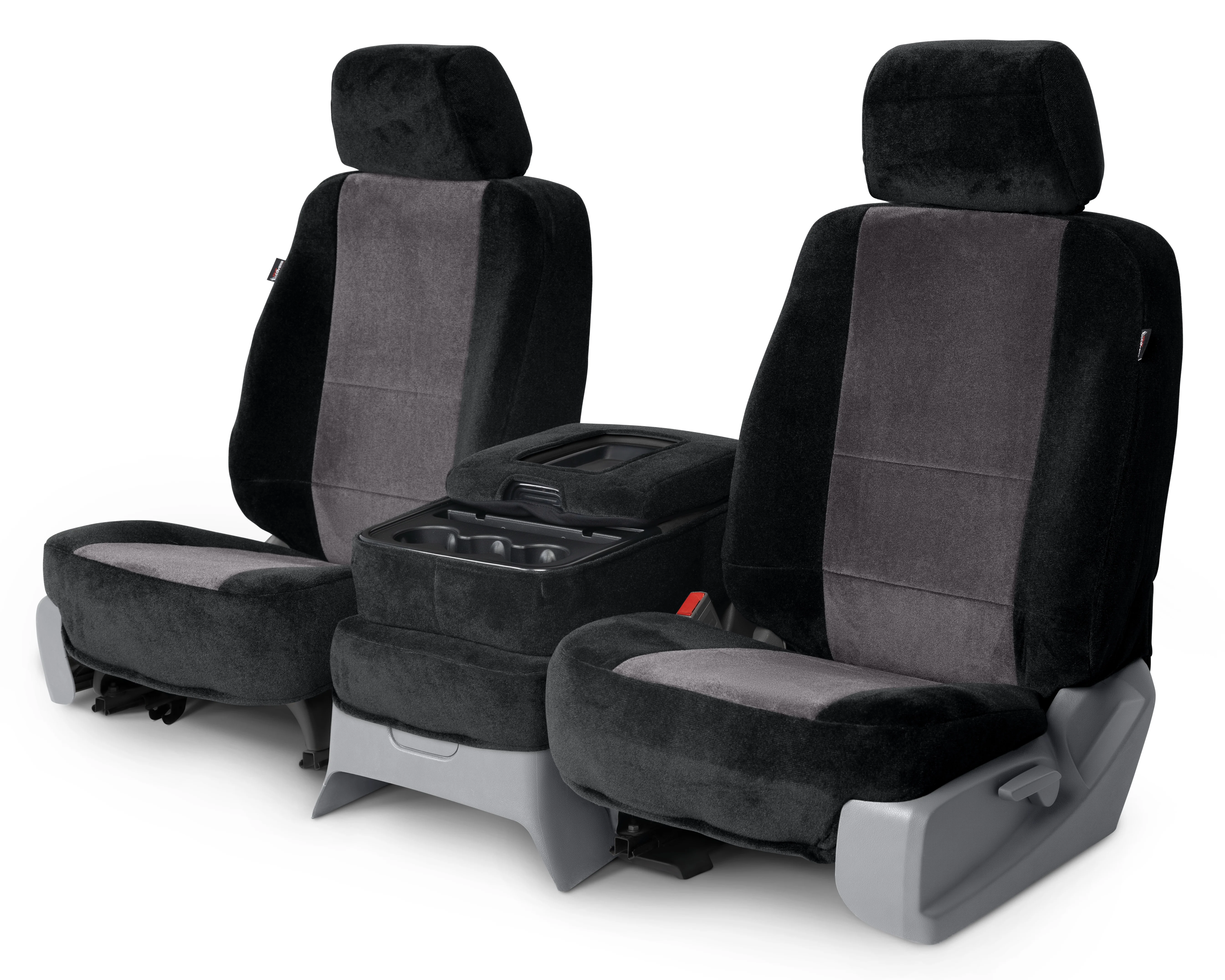 Two Tone Velour Custom Seat Covers - Image 7