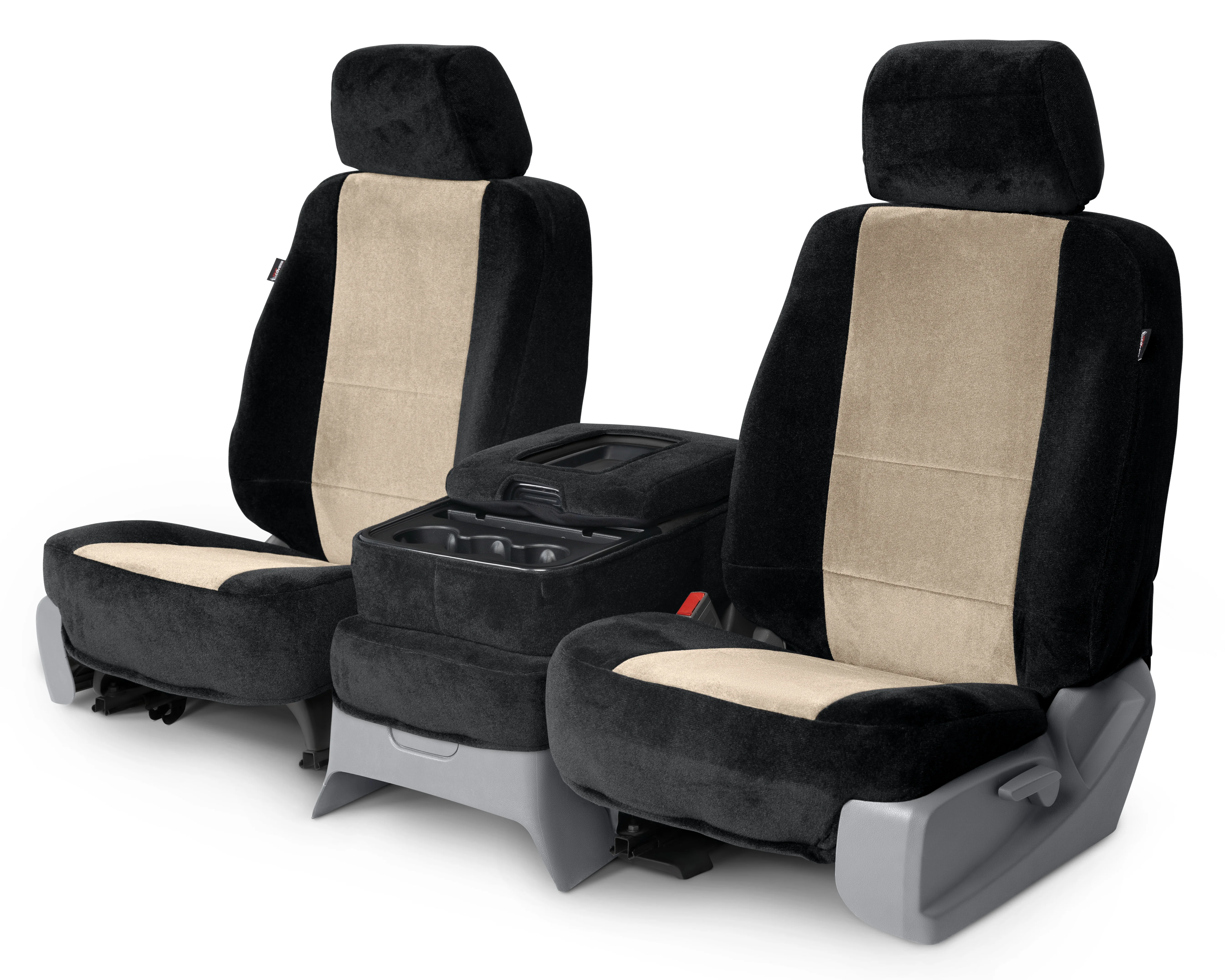 Two Tone Velour Custom Seat Covers - Image 6