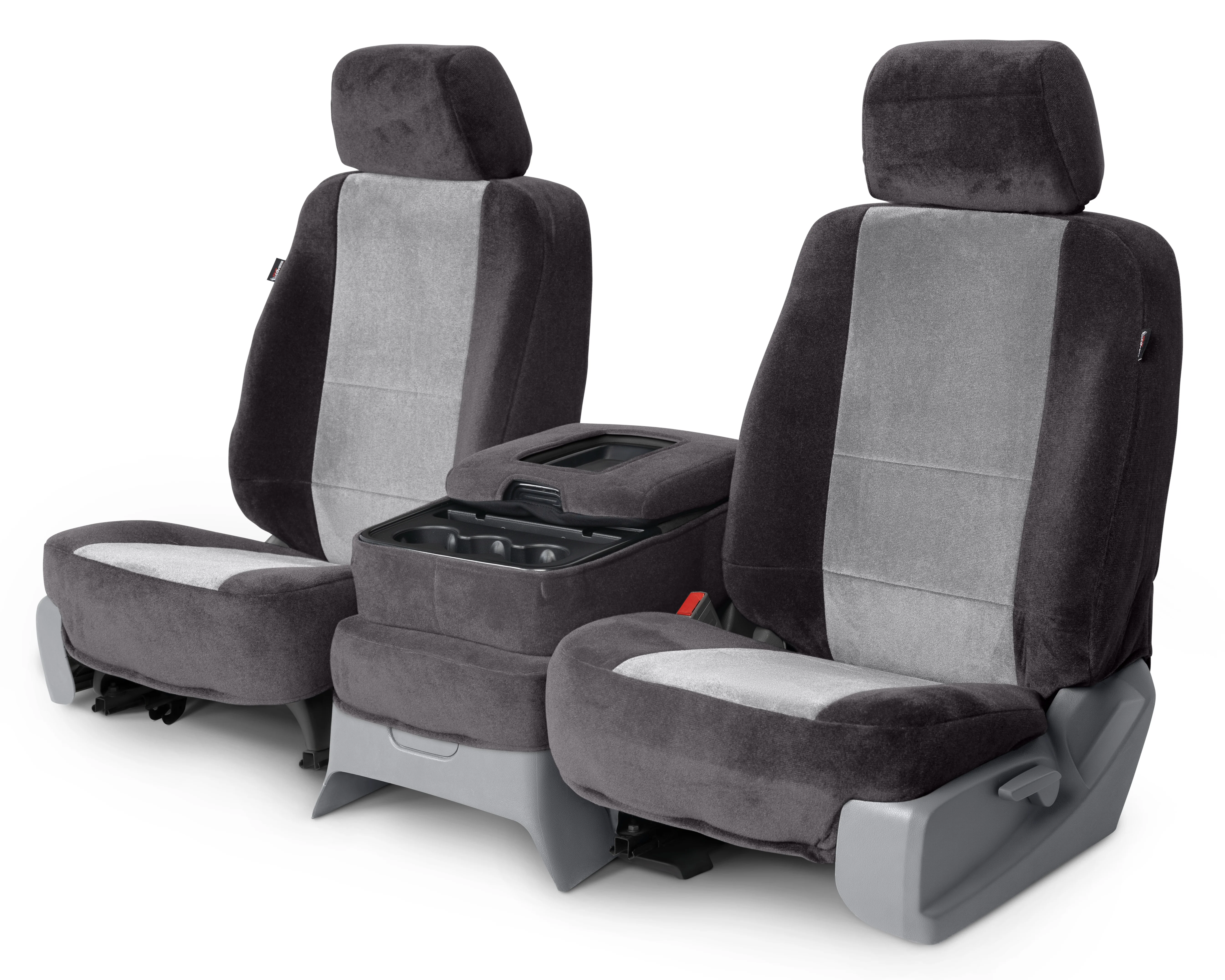 Two Tone Velour Custom Seat Covers - Image 9