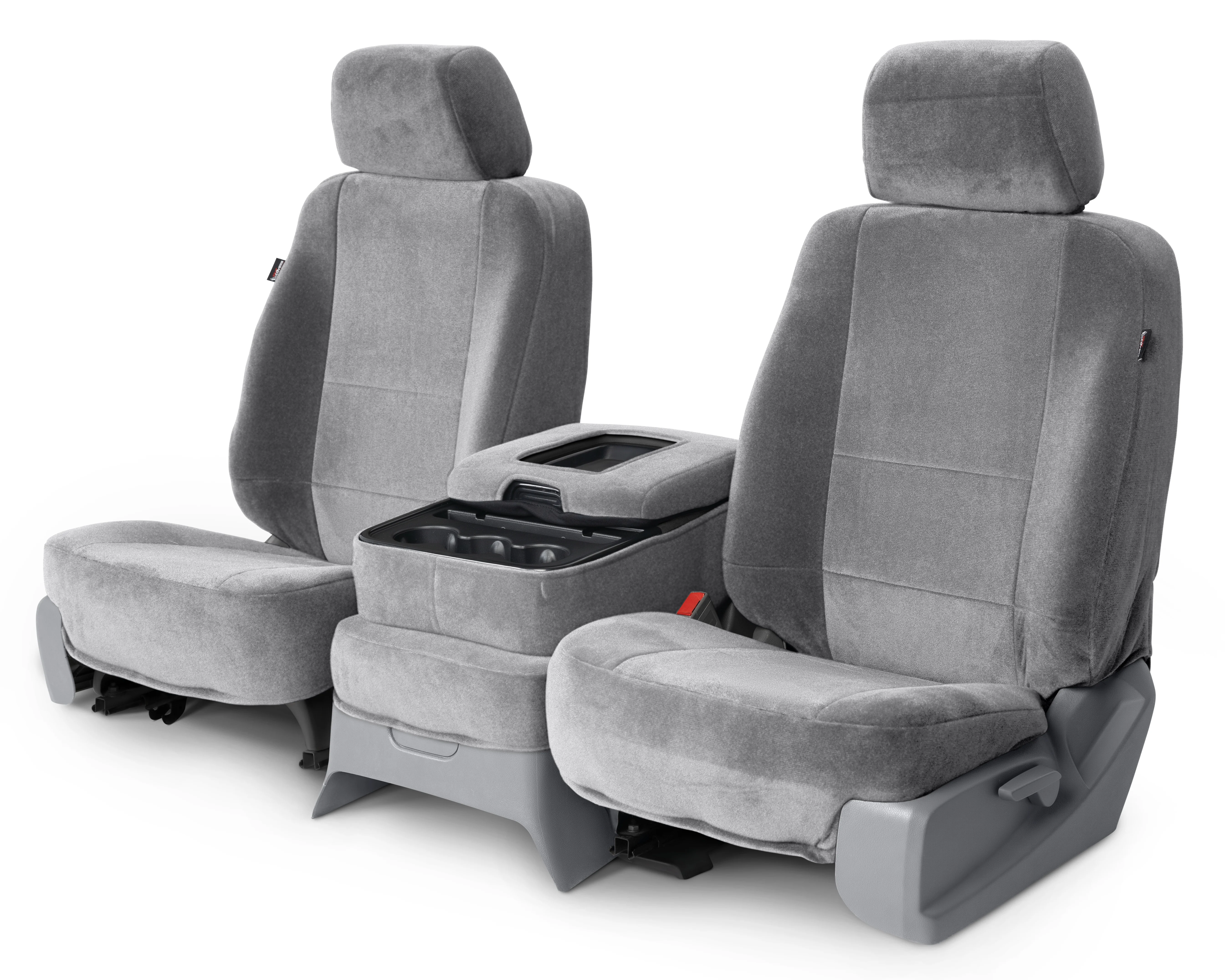 Two Tone Velour Custom Seat Covers - Image 4